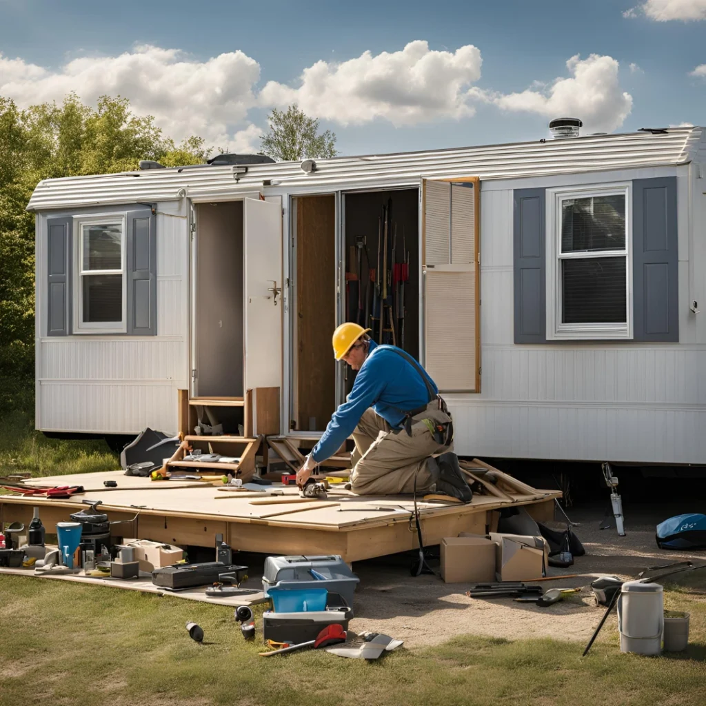 Mobile Home Foundation Repair in Kingwood, TX