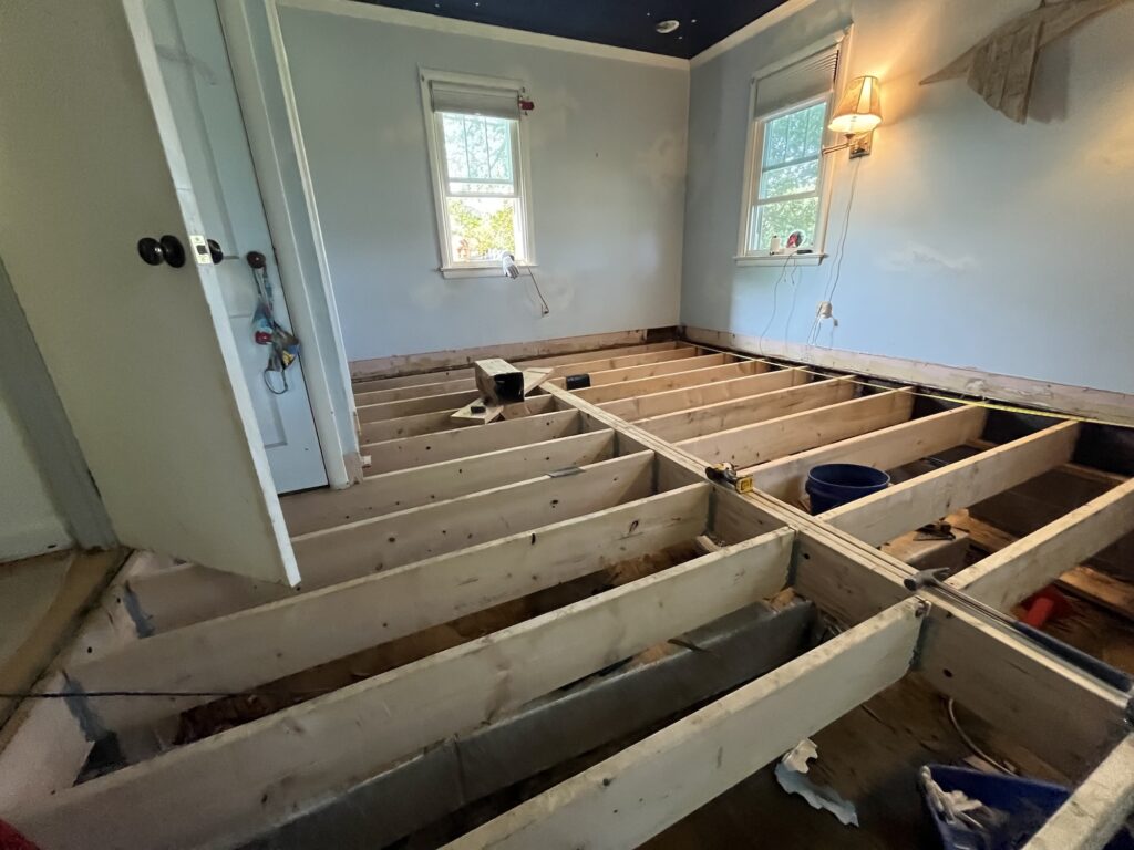 Sill and Floor Joist Replacement in Kingwood, TX